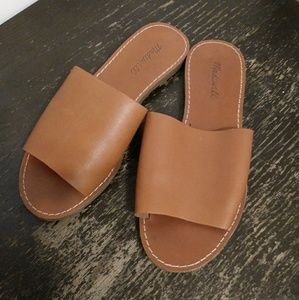 Madewell flip flops size 8